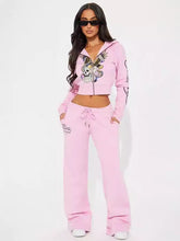 Load image into Gallery viewer, VIP1 Casual Street Print Two Piece Pants Set
