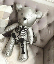 Load image into Gallery viewer, A  Skeleton Teddy Bear Backpack
