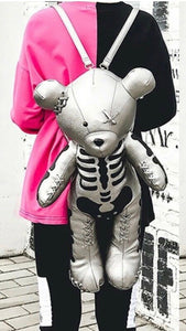 A  Skeleton Teddy Bear Backpack