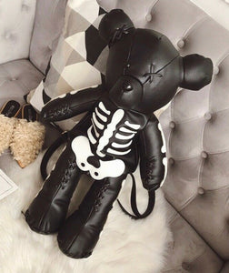 A  Skeleton Teddy Bear Backpack